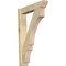 Ekena Millwork Balboa Slat Rough Sawn Outlooker, Douglas Fir, 6"W x 28"D x 40"H OUT06X28X40BOA06RDF - alternate 1